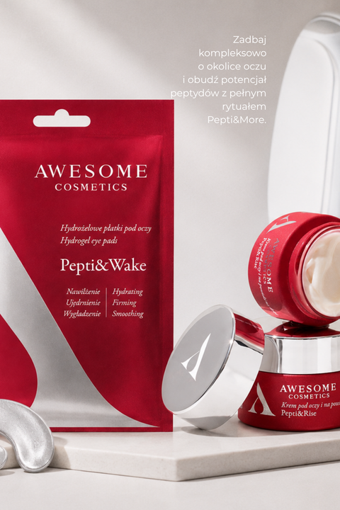 Hydrożelowe płatki pod oczy Pepti&Wake 6g