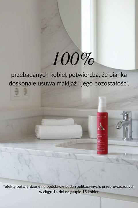 Pianka do mycia twarzy Pepti&Pure 100ml